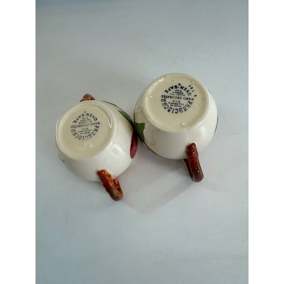 Franciscan Apple Cream And Sugar Bowl NO Lid - Picture 3 of 6